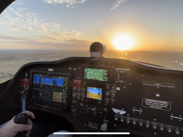 Sling Cockpit Sunset