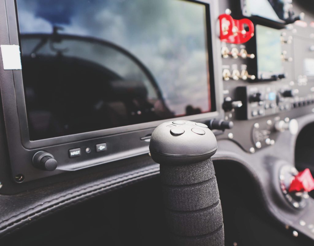 Pilot trainees preparing aircraft checklist at Dynasty Aviation Pembroke Pines